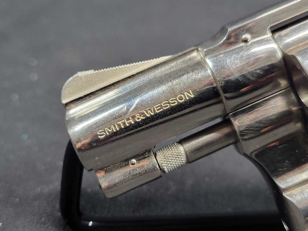 PENNY AUCTION SMITH & WESSON MODEL 36 REVOLVER 38 SPL 5 RDS-img-2