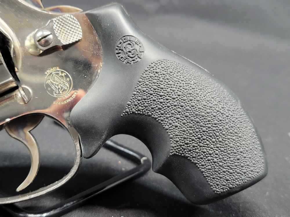 PENNY AUCTION SMITH & WESSON MODEL 36 REVOLVER 38 SPL 5 RDS-img-5