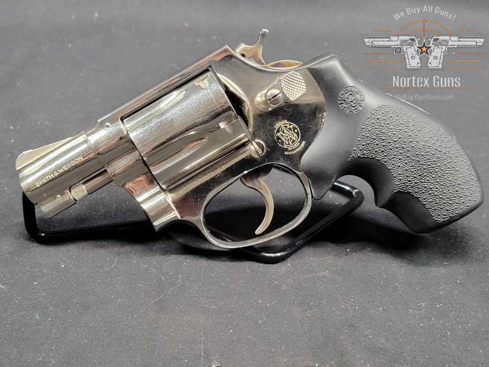 PENNY AUCTION SMITH & WESSON MODEL 36 REVOLVER 38 SPL 5 RDS-img-0