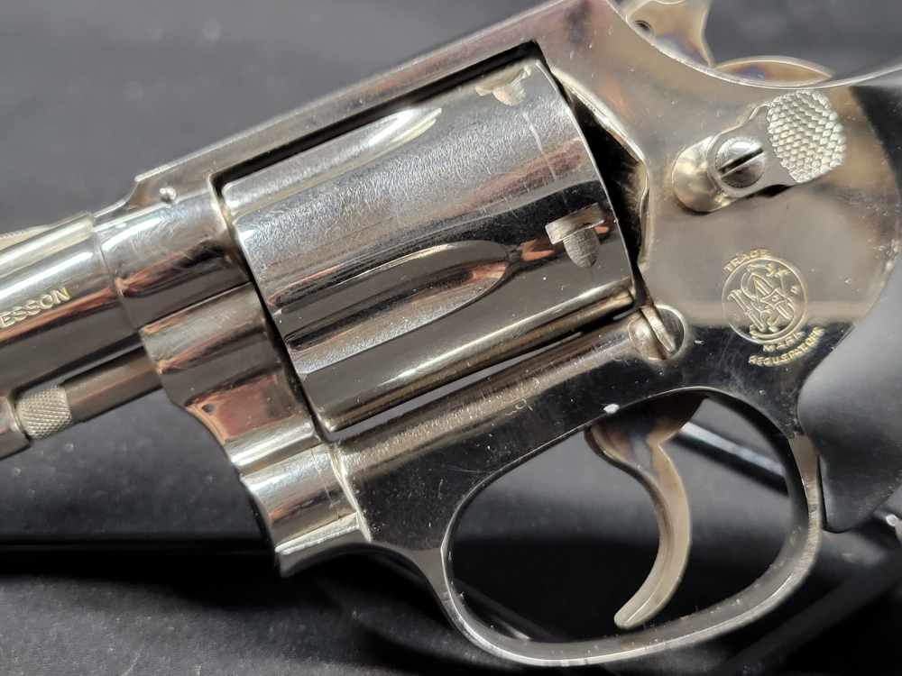 PENNY AUCTION SMITH & WESSON MODEL 36 REVOLVER 38 SPL 5 RDS-img-4