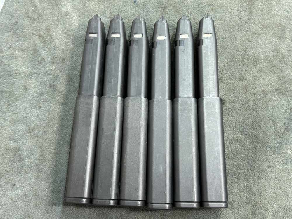 2 Kriss Glock 21 41 SF 30rd Magazines 13rd w/ 17rd Extension 45 ACP Black-img-3