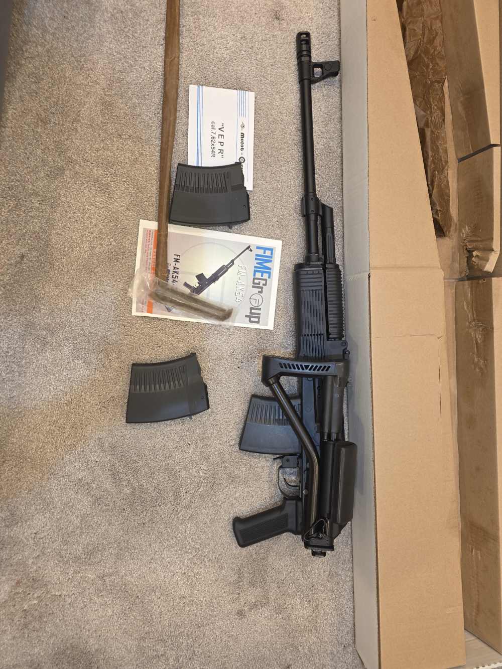 RUSSIAN VEPR, 7.62 x 54 R. SVD , Dragunov, AK, RPD ,PKM.-img-1