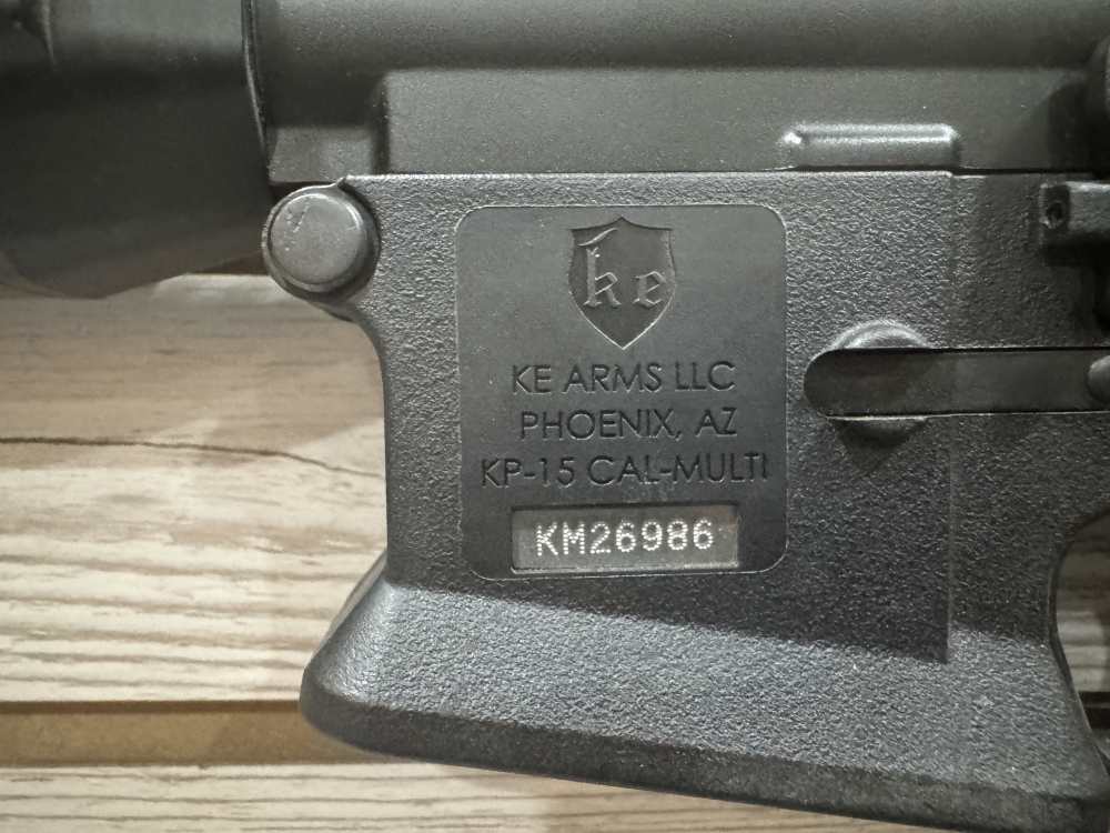 KE Arms KP-15 WWSD rifle in 5.56 in Very Good condition!-img-3