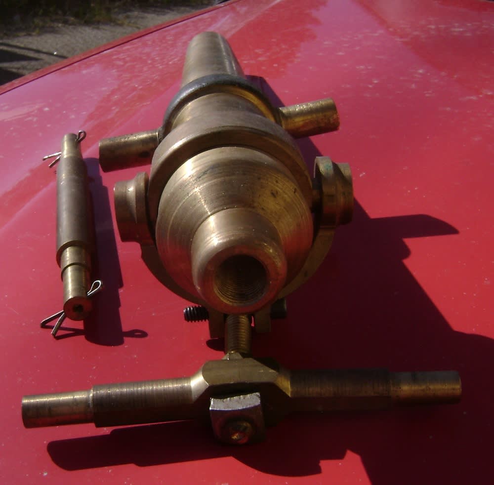 Black Powder Cannon Barrel with Parts. 15" with a 3/4" Bore-img-1