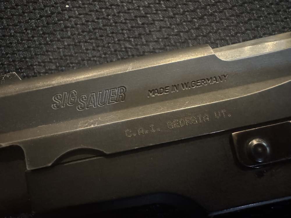 West German Sig Sauer P6 in Good condition!-img-2