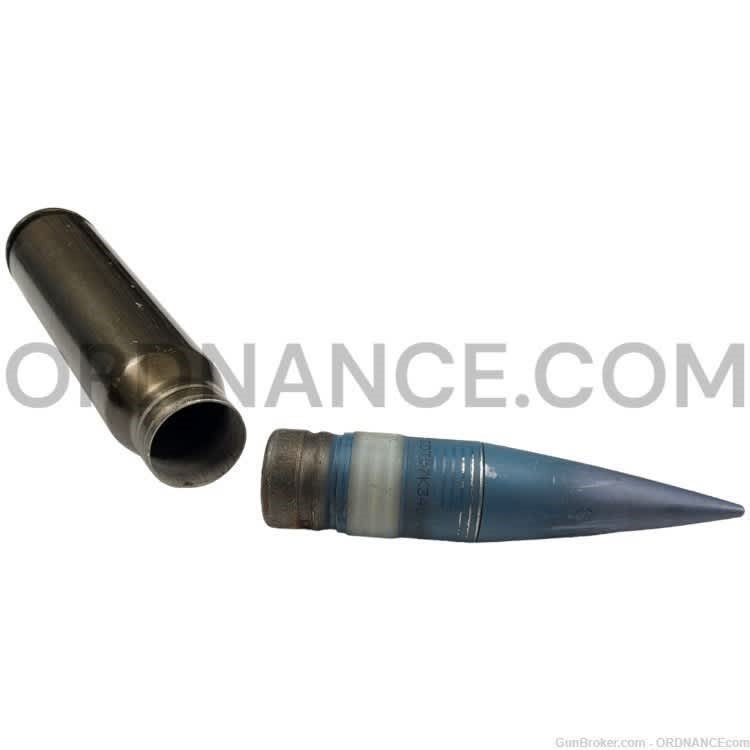 30mm inert Round for GAU-8 Avenger Cannon A-10 Warthog BULLET & SHELL CASE!-img-4