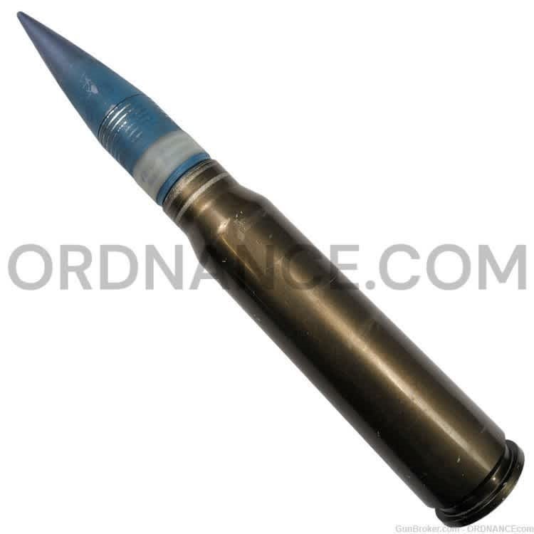 30mm inert Round for GAU-8 Avenger Cannon A-10 Warthog BULLET & SHELL CASE!-img-1