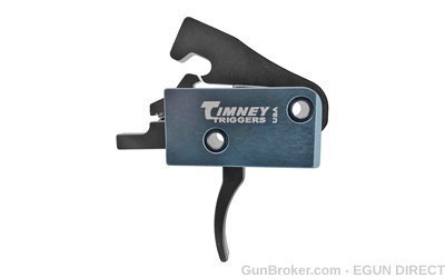 Timney Triggers IMPACT AR-15 Trigger AR15 Platform Black Curved 3 lbs-img-0