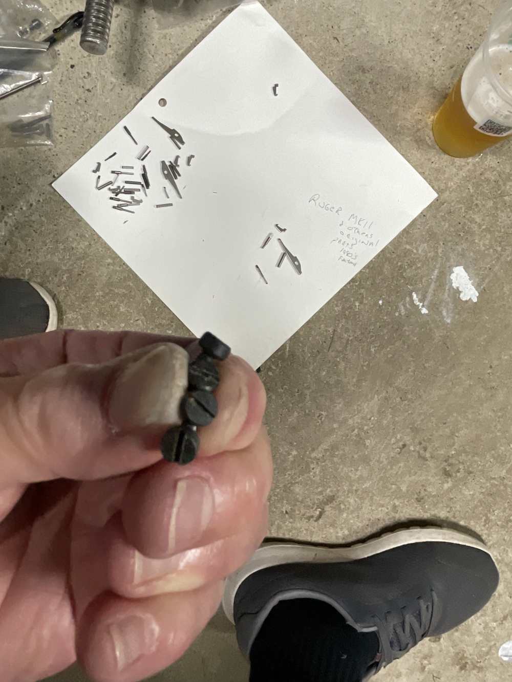Ruger mark series grip screws NOiS OEM -img-2