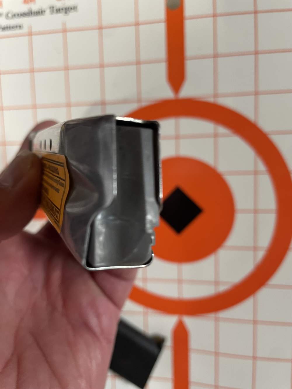 Ruger oem  P series 9 mm clip stainless looks new. 10 rd Lo$ P95 85 87 etc -img-3