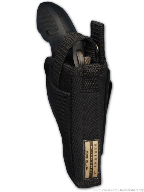 Barsony OWB Holster for 2", Snub-Nose .38 .357 Revolvers Size 1 Right-img-3