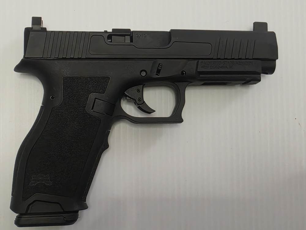PSA Dagger Full Size S 9mm Pistol With Compact X-1 RMR Long Slide, Black -img-6