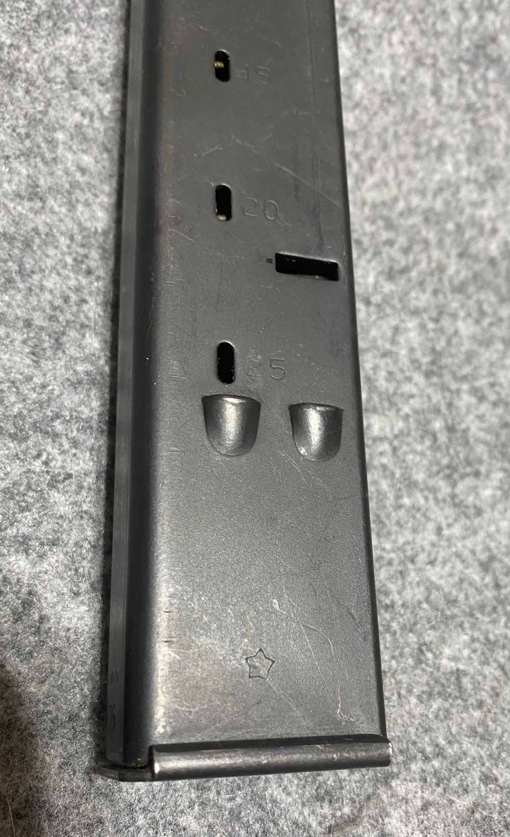 UZI IMI 25 Round Magazine Beautiful Condition Star Marked-img-3