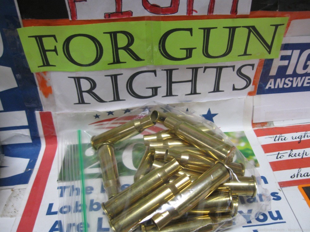  Scarce 20 pcs clean 7.62x54R W-W Once Fired  Brass most other calibers too-img-0