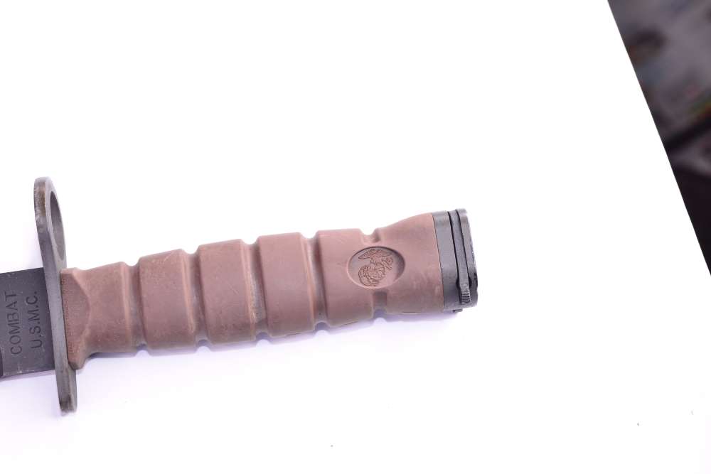 RaRe Ontario COMBAT USMC OKC  M9 3S Bayo Bayonet Knife for Colt AR15 Rifle-img-8