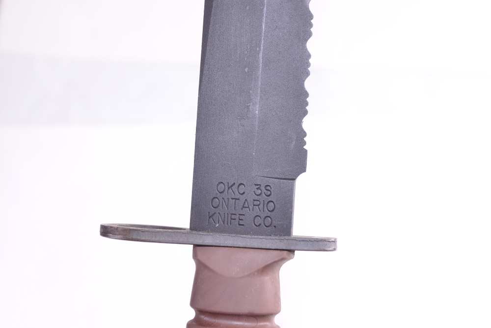 RaRe Ontario COMBAT USMC OKC  M9 3S Bayo Bayonet Knife for Colt AR15 Rifle-img-5