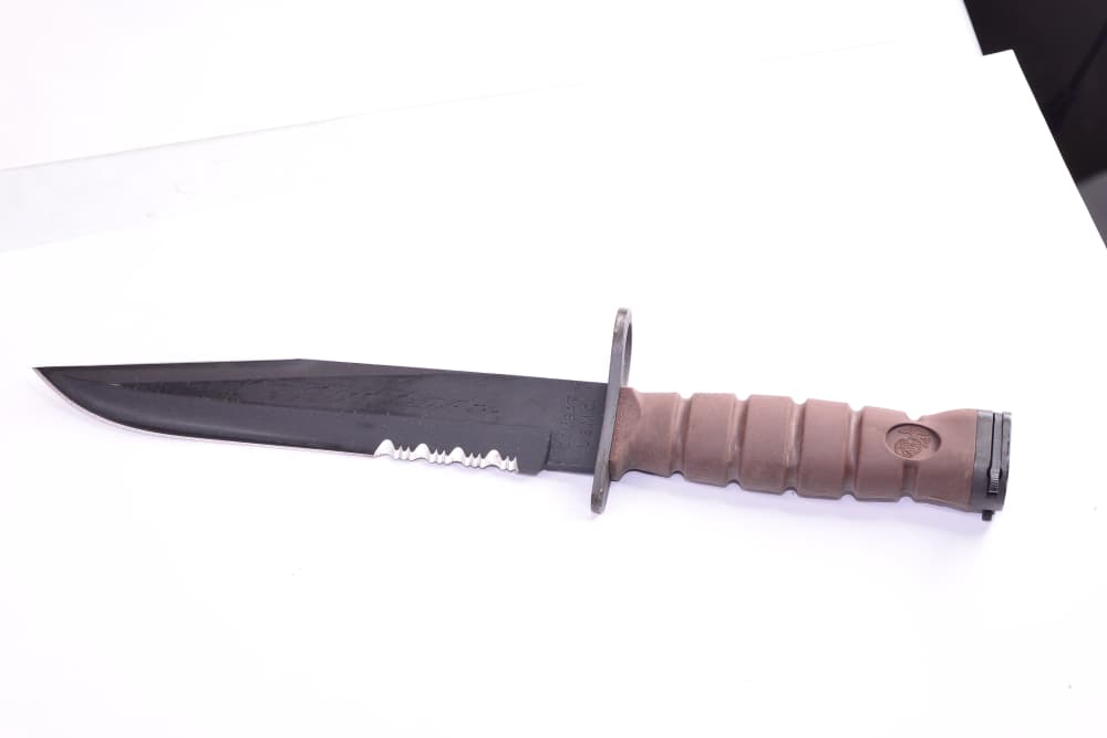RaRe Ontario COMBAT USMC OKC  M9 3S Bayo Bayonet Knife for Colt AR15 Rifle-img-2