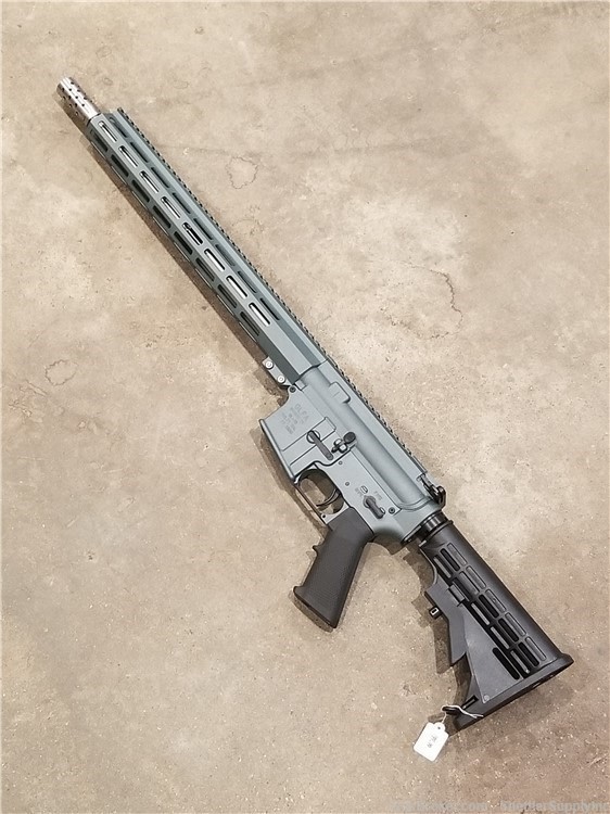 Great Lakes Firearms AR-15 .223 Wylde 16" Stainless Barrel - Charcoal Green-img-0