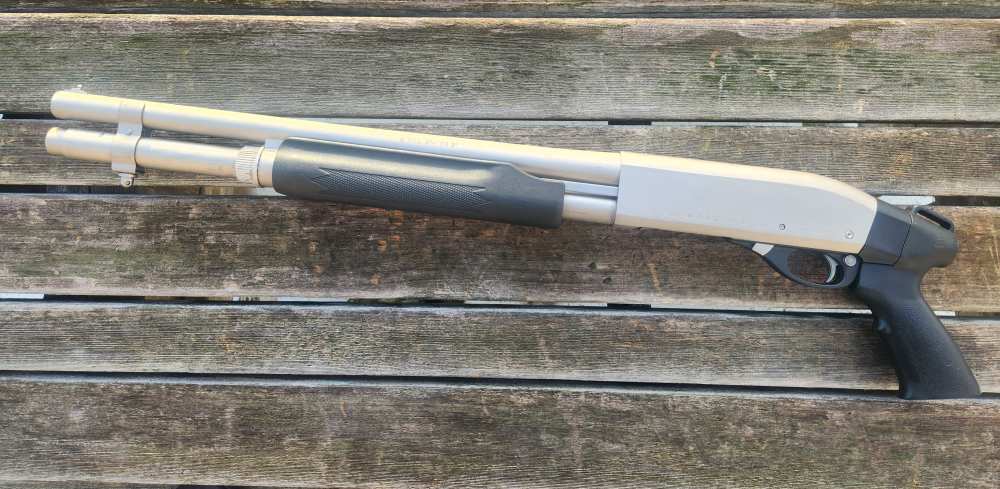 EARLY first run Remington 870 SPS Marine Magnum 12 gauge PISTOL GRIP PUMP-img-5