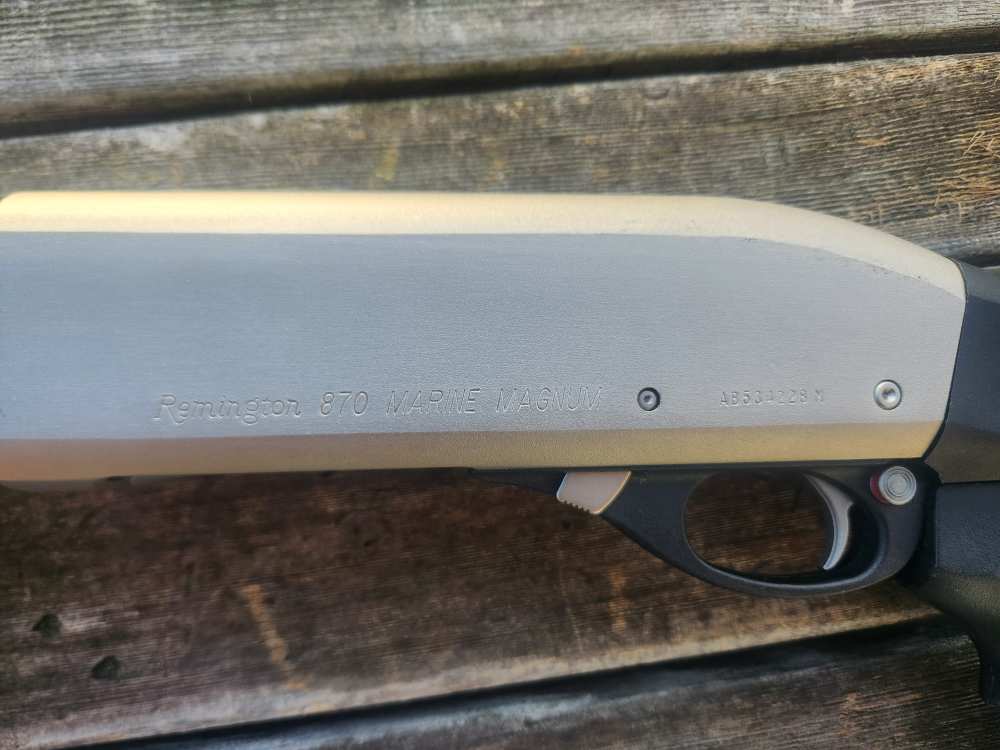 EARLY first run Remington 870 SPS Marine Magnum 12 gauge PISTOL GRIP PUMP-img-6