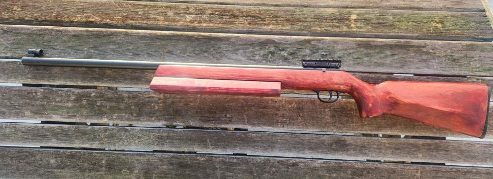 Savage Anschutz Mark 12 MK12 .22 LR BENCH REST STOCK W/ scope mount-img-0
