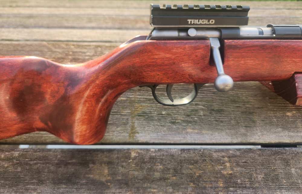 Savage Anschutz Mark 12 MK12 .22 LR BENCH REST STOCK W/ scope mount-img-4