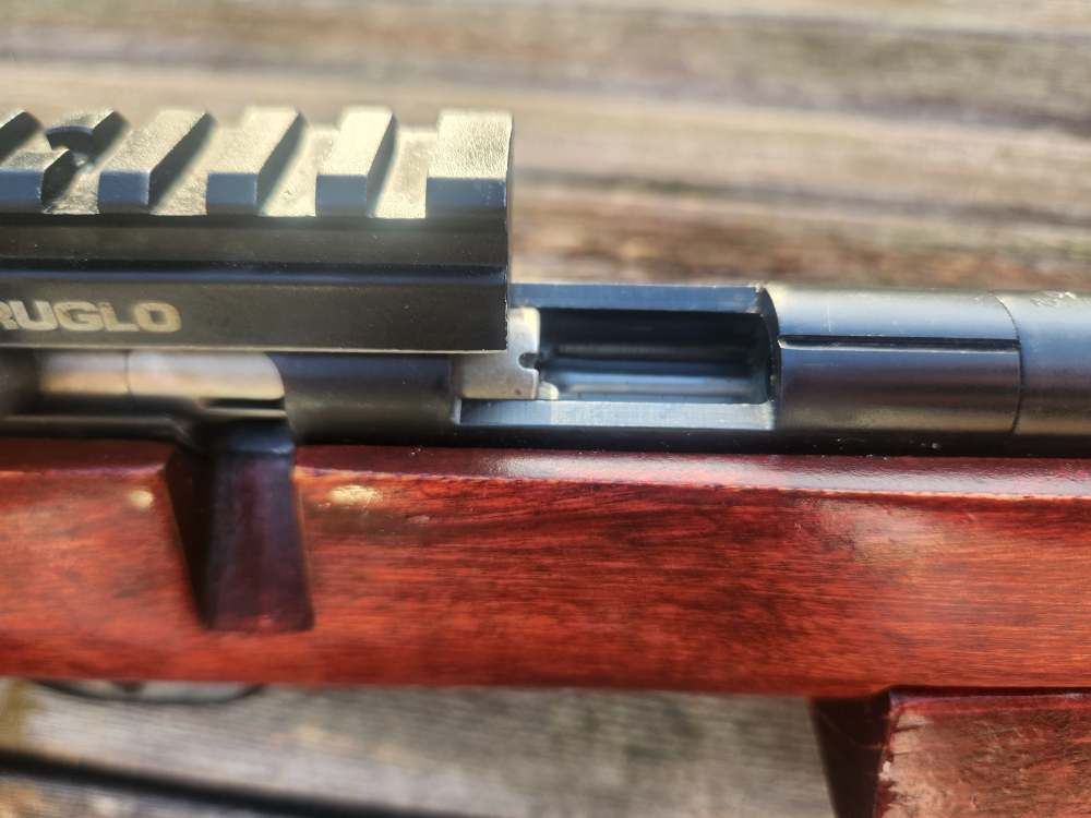 Savage Anschutz Mark 12 MK12 .22 LR BENCH REST STOCK W/ scope mount-img-7
