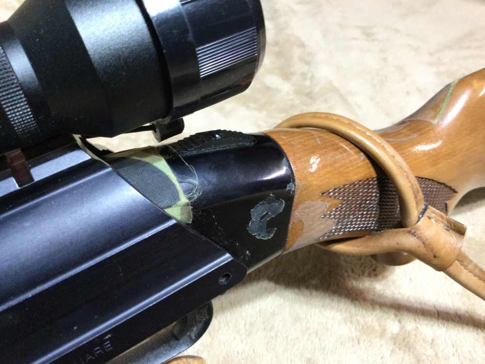MOSSBERG MODEL 500A PUMP SHOTGUN in 12 Ga. W/B-SQUARE SCOPE-img-46