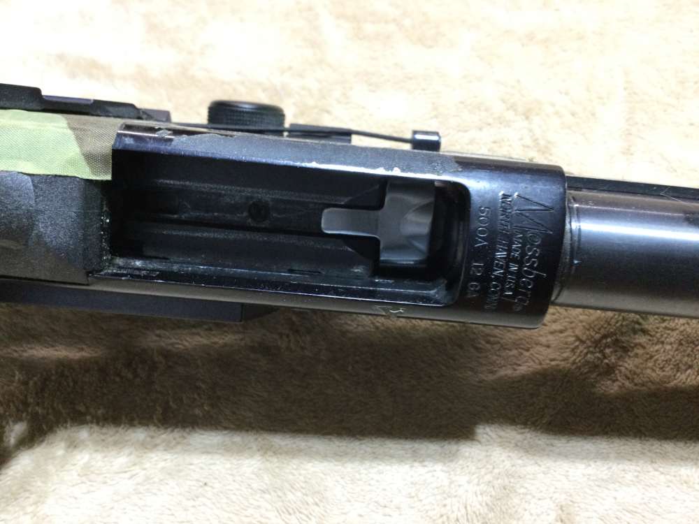 MOSSBERG MODEL 500A PUMP SHOTGUN in 12 Ga. W/B-SQUARE SCOPE-img-27