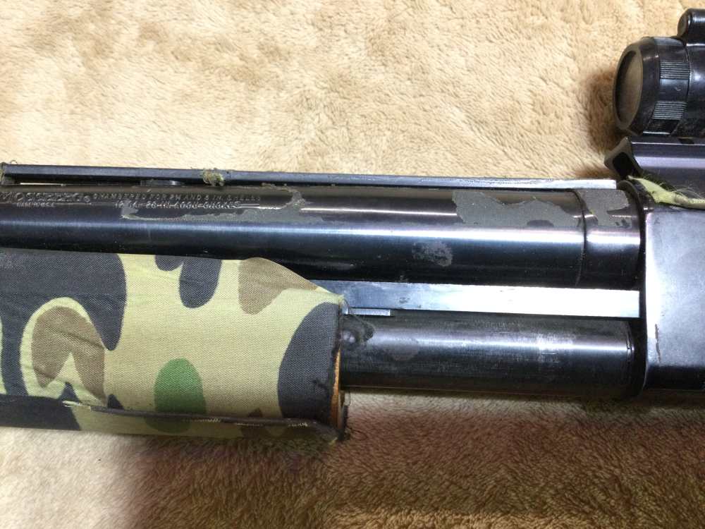 MOSSBERG MODEL 500A PUMP SHOTGUN in 12 Ga. W/B-SQUARE SCOPE-img-7
