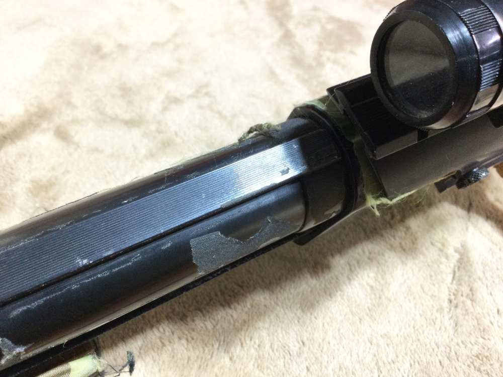 MOSSBERG MODEL 500A PUMP SHOTGUN in 12 Ga. W/B-SQUARE SCOPE-img-41