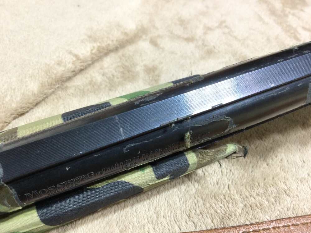 MOSSBERG MODEL 500A PUMP SHOTGUN in 12 Ga. W/B-SQUARE SCOPE-img-40