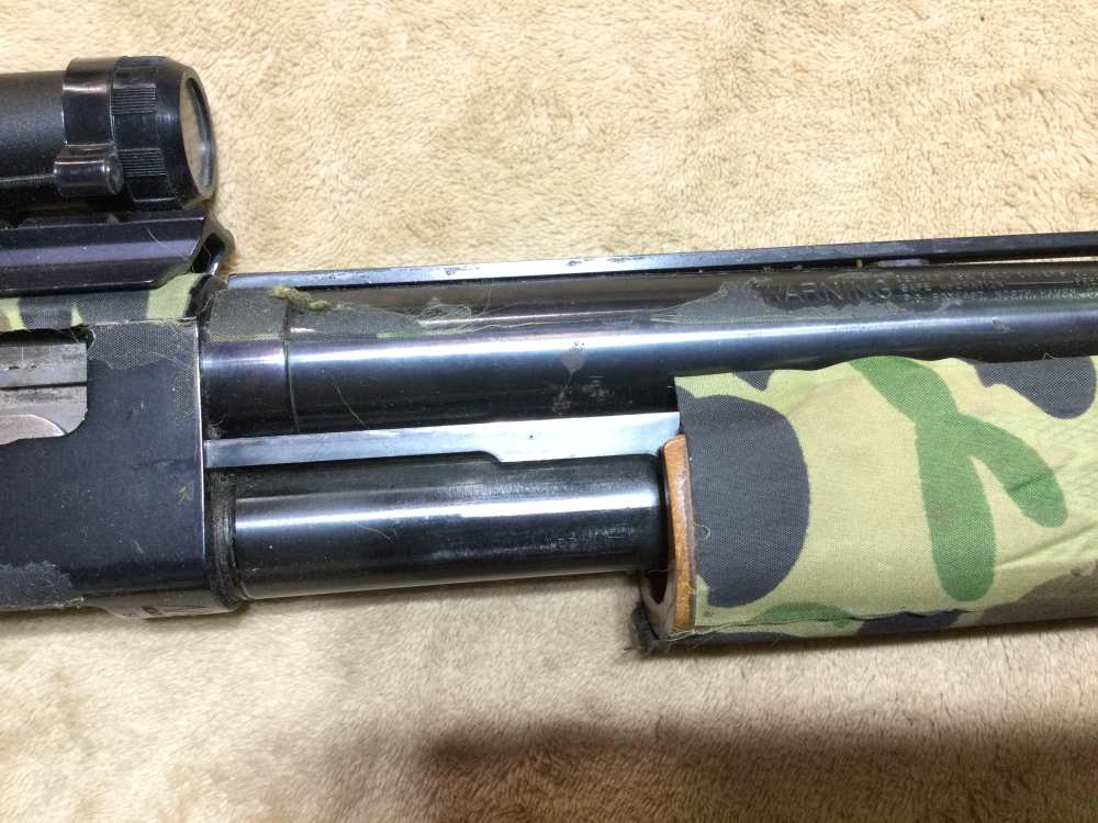 MOSSBERG MODEL 500A PUMP SHOTGUN in 12 Ga. W/B-SQUARE SCOPE-img-17