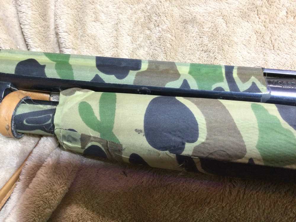 MOSSBERG MODEL 500A PUMP SHOTGUN in 12 Ga. W/B-SQUARE SCOPE-img-9