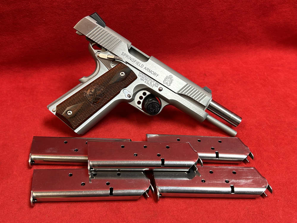 Springfield 1911 Loaded Operator, .45 ACP, 5 Mags, CA Compliant-img-20
