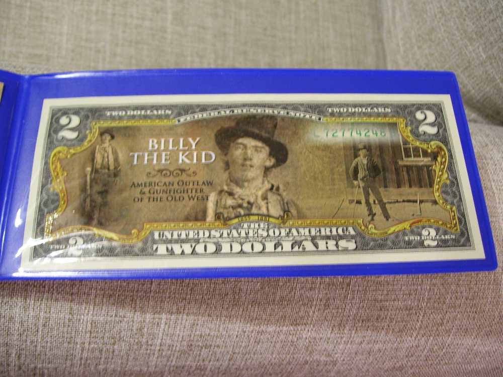 Billy The Kid Two Dollar Bill-img-0
