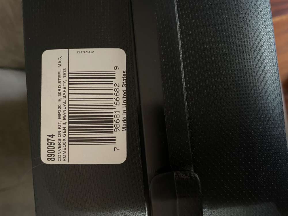 Sig Sauer MP320 Cal-X kit limited run /800 any none safety 320 FCU NO FFL-img-2