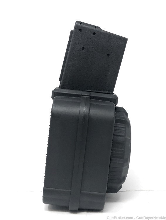 AR-15® 5.56mm (65) Rd Drum - Black Polymer Drum-img-2