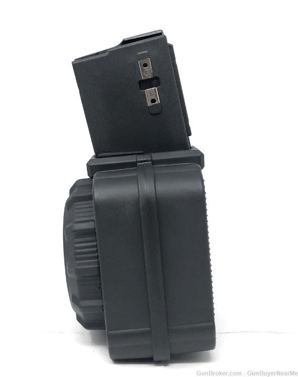 AR-15® 5.56mm (65) Rd Drum - Black Polymer Drum-img-3