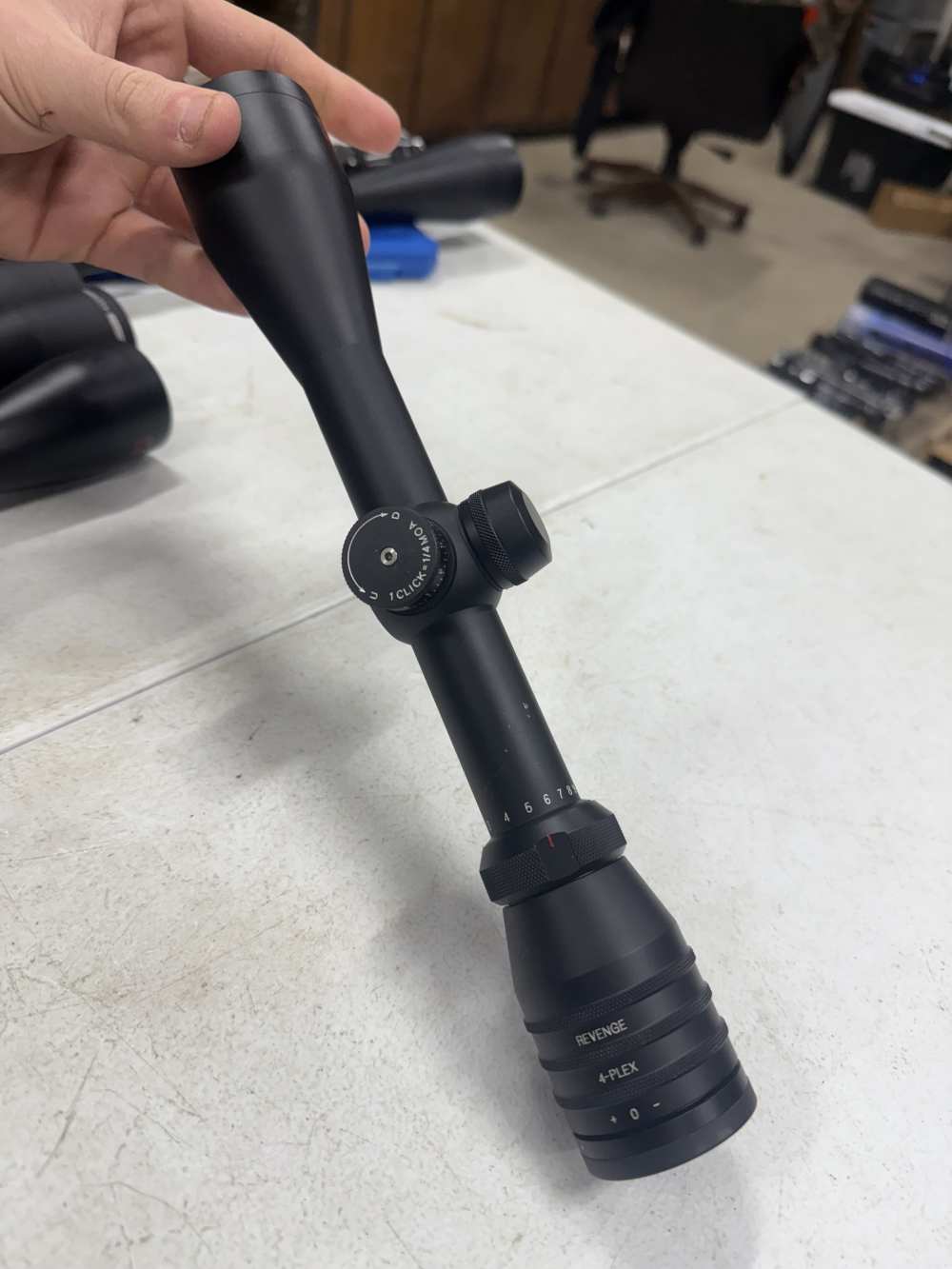 Redfield Revenge 4 Plex 3-9x42 Rifle Scope-img-2