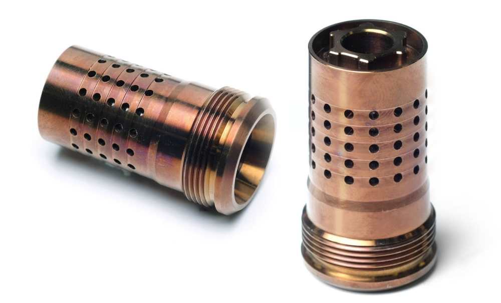 Q Cherry Bomb Muzzle Brake 7.62 1/2x28 Fits Q Suppressors-img-0