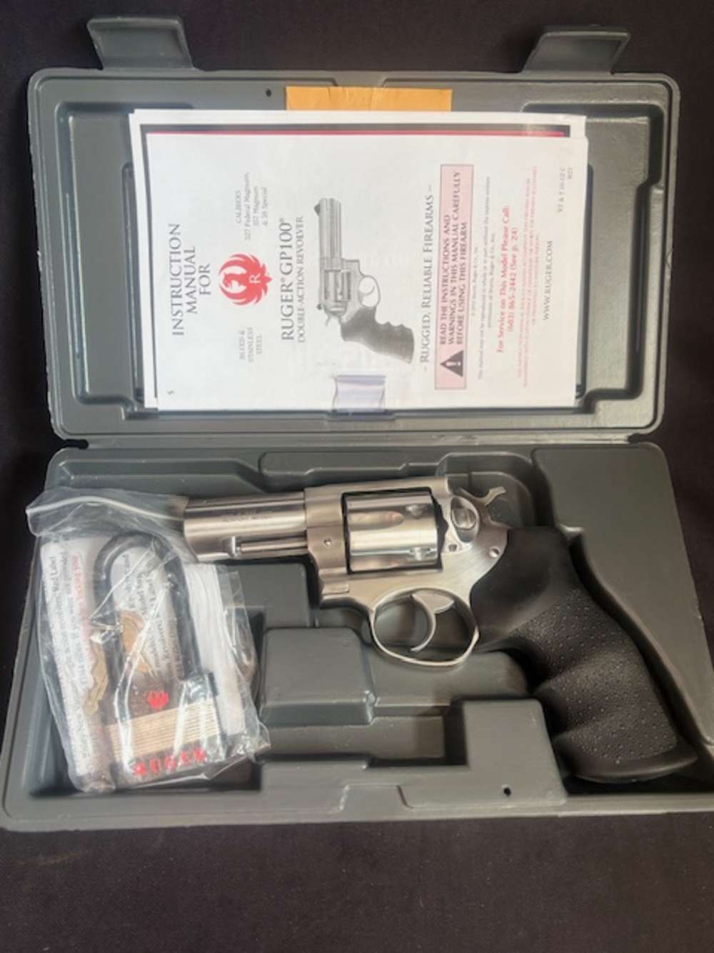 Ruger GP100 3" .357 Original Box-img-0