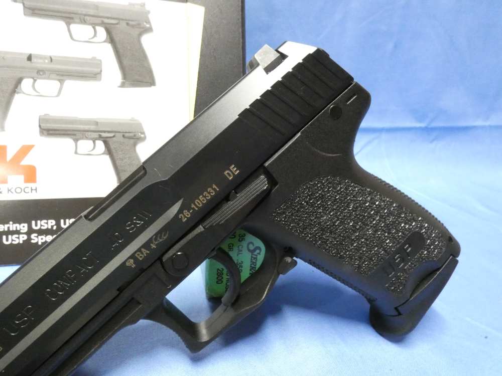 H&K HECKLER & KOCH USP40C COMPACT LAW ENFORCEMENT MOD .40S&W 3.5" 6-MAGS-img-3