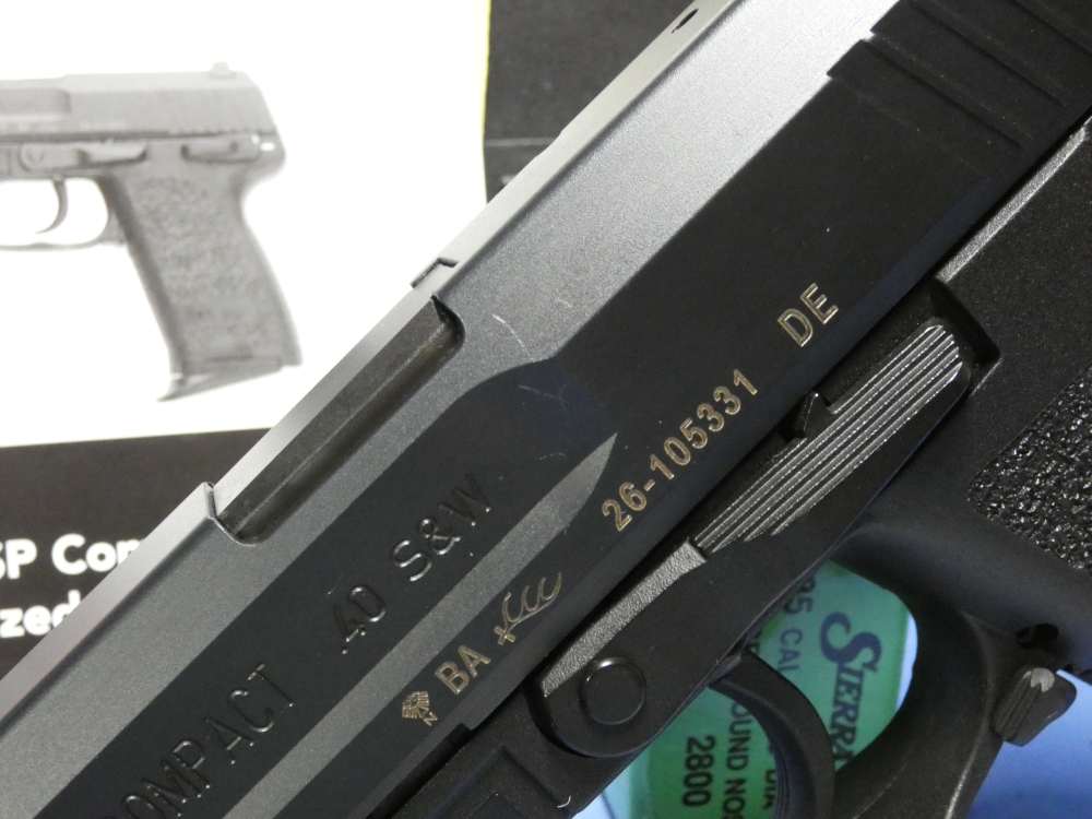H&K HECKLER & KOCH USP40C COMPACT LAW ENFORCEMENT MOD .40S&W 3.5" 6-MAGS-img-4