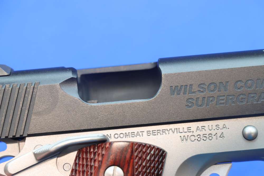 Wilson Combat CLASSIC SUPERGRADE 1911 Pistol 45ACP 2-Tone 5" MATCH New 45-img-64