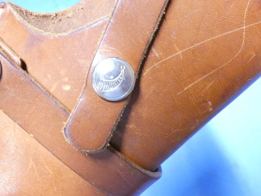 HUNTER LEATHER HOLSTER 1100J-56 RUGER/HIGH STANDARD/S&W 5.5" .22LR-img-3