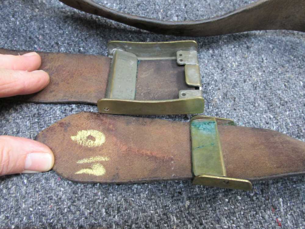 2-WEST GERMAN ARMY BELTS AND BUCKLES FOR OFFICERS AND ENLISTED MEN-img-9