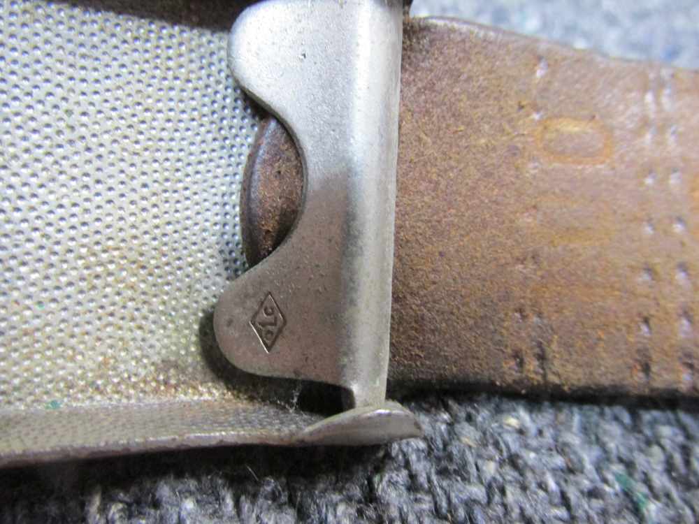 2-WEST GERMAN ARMY BELTS AND BUCKLES FOR OFFICERS AND ENLISTED MEN-img-5
