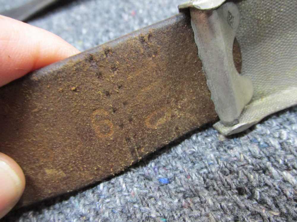2-WEST GERMAN ARMY BELTS AND BUCKLES FOR OFFICERS AND ENLISTED MEN-img-11