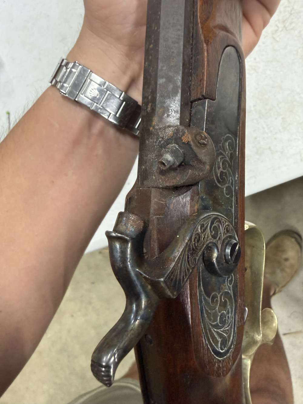 Thompson center hawken 50cal 28” muzzleloader -img-13